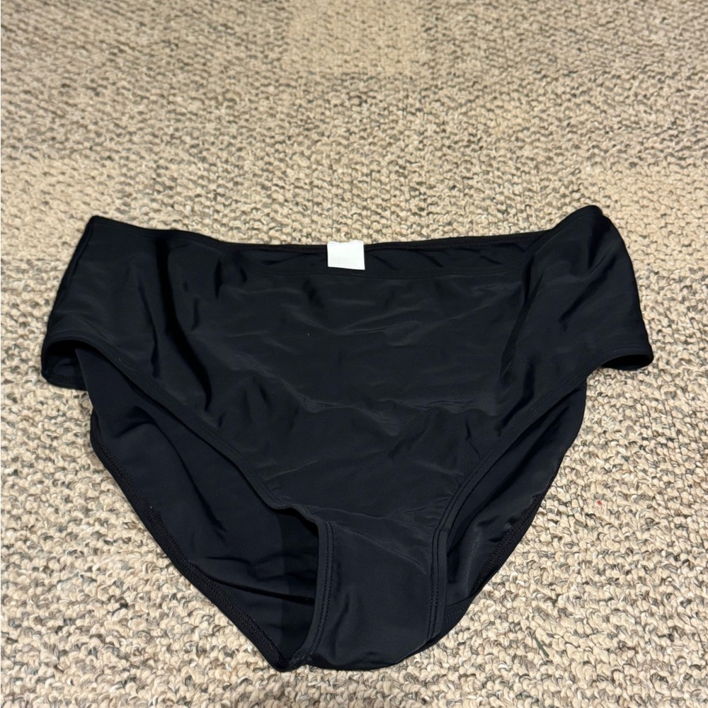 Women's Black Swim Bottoms
